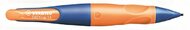 Nyomósirón, 1,4 mm, balkezes, STABILO "EasyErgo Start", kék/narancssárga