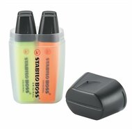Szövegkiemelő készlet, 2-5 mm, STABILO "Boss Big Box", 4 különböző szín, (4 db)