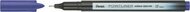 Tűfilc, 0,4 mm, PENTEL "Pointliner", sötétlila