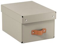 Tárolódoboz, S méret, LEITZ "Puro", homokbézs, (2 db)