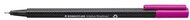 Tűfilc, 0,3 mm, STAEDTLER "Triplus 334", sötétmályva