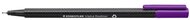 Tűfilc, 0,3 mm, STAEDTLER "Triplus 334", sötétlila