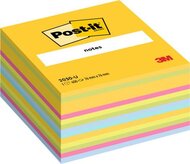 Öntapadó jegyzettömb, 76x76 mm, 450 lap, 3M POSTIT, vegyes színek, (450 lap)