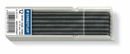 Jelölőkréta hegy, mindenre író, lemosható (omnichrom), STAEDTLER "Lumocolor 218", fekete, (12 szál)