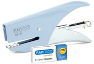 Tűzőgép, kézi, 21/4, 12 lap, RAPESCO "SP-64", kék
