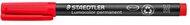 Alkoholos marker, OHP, 1 mm, STAEDTLER "Lumocolor® 317 M", piros