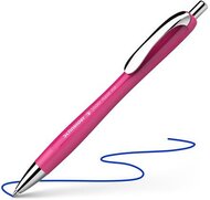 Golyóstoll, 0,7 mm, nyomógombos, SCHNEIDER "Slider Rave XB", magenta