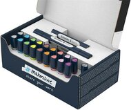 Kétvégű marker készlet, 27 darabos, SCHNEIDER "Paint-It 040 Twin marker Set 2", 10 különböző szín, (27 db)