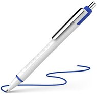 Golyóstoll, 0,7 mm, nyomógombos, SCHNEIDER "Slider Xite", kék