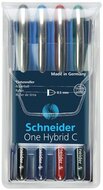 Rollertoll készlet, 0,5 mm, SCHNEIDER "One Hybrid C", 4 szín, (4 db)