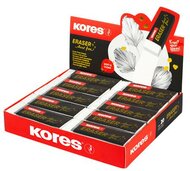 Radír display, KORES "KE-20", pormentes, (20 db)