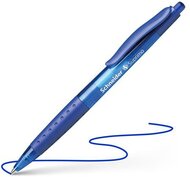 Golyóstoll, 0,5 mm, nyomógombos, SCHNEIDER "Suprimo", kék