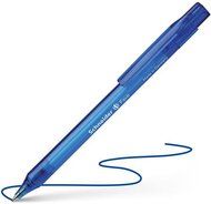 Golyóstoll, 0,5 mm, nyomógombos, SCHNEIDER "Fave", kék, (50 db)
