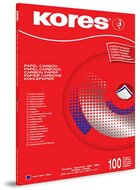 Indigó, A4, kézi, KORES, 100 lap, kék, (100 lap)