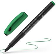 Tűfilc, 0,4 mm, SCHNEIDER "Topliner 967", zöld