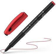 Tűfilc, 0,4 mm, SCHNEIDER "Topliner 967", piros