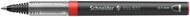 Rollertoll, 0,5 mm, tűhegyű, SCHNEIDER "XTRA 805", piros