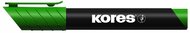 Alkoholos marker, 3-5 mm, kúpos, KORES "K-Marker XP1", zöld