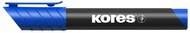 Alkoholos marker, 3-5 mm, kúpos, KORES "K-Marker XP1", kék