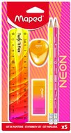 Írószer készlet, 5 darabos, MAPED "Neon", (5 db)