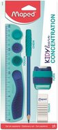 Írószer készlet, 4 darabos, MAPED "Kidy Learn Concentration", (4 db)