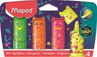 Szövegkiemelő készlet, 1-5 mm, MAPED "Pixel Party Mini", 4 különböző szín, (4 db)