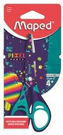Olló, iskolai, 13 cm, MAPED "Pixel Party"