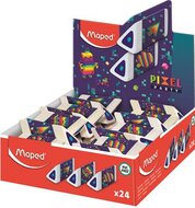 Radír display, MAPED "Pixel Party Pyramid", (24 db)