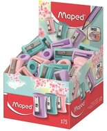 Hegyező display, egylyukú, MAPED "Vivo", vegyes pasztell színek, (75 db)
