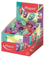 Hegyező display, egylyukú, MAPED "Boogy", vegyes színek, (75 db)