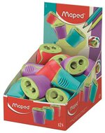 Hegyező display, kétlyukú, tartályos, MAPED "Boogy", vegyes színek, (24 db)