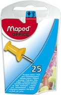 Térképtű, 10 mm, MAPED, vegyes színek, (25 db)