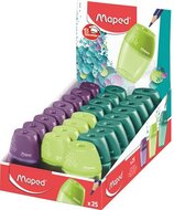Hegyező display, egylyukú, tartályos, MAPED "Shaker", vegyes színek, (25 db)