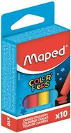 Táblakréta, MAPED, színes, (10 db)