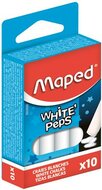 Táblakréta, MAPED, fehér, (10 db)