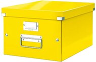 Doboz, A4 méret, LEITZ "Click&Store", sárga