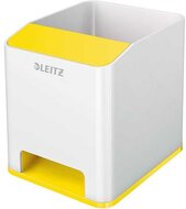 Írószertartó, kettős színhatású, LEITZ "Wow", sárga