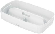Rendszerező tálca, fogantyúval, kicsi, LEITZ "MyBox", fehér
