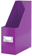 Iratpapucs, PP/karton, 95 mm, LEITZ "Click&Store", lila