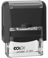 Bélyegző, COLOP "Printer C 20", fekete cserepárnával