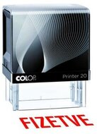 Bélyegző, szó, COLOP "Printer IQ 20/L", Fizetve