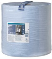 Törlőpapír, tekercses, 39 cm átmérő, W1 rendszer, 3 rétegű, TORK "Nagy teljesítményű", kék