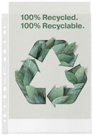Genotherm, lefűzhető, A4, 70 mikron, narancsos felület, ESSELTE "Recycled", (100 db)