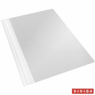 Gyorsfűző, PP, A4, ESSELTE "Standard", VIVIDA, fehér, (25 db)