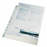Genotherm, lefűzhető, A4, 43 mikron, narancsos felület, ESSELTE "Standard", (25 db)