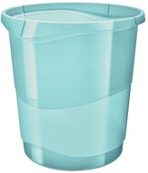 Esselte Colour'Ice 14 literes áttetsző kék papírkosár