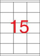 Etikett, univerzális, 70x50,8 mm, APLI, 1500 etikett/csomag, (100 lap)