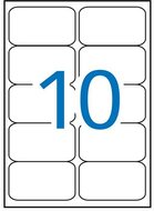 Etikett, univerzális, 99,1x57 mm, kerekített sarkú, APLI, 1000 etikett/csomag, (100 lap)