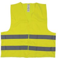 Mellény, jól láthatósági, L méret, DONAU "Safety", sárga