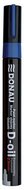 Lakkmarker, 2,8 mm, M, DONAU "D-oil", kék